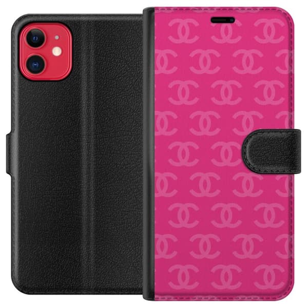 Kompatibel Tegnebogsetui til Apple iPhone 11 CC Pink
