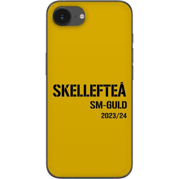 Apple iPhone 16e Gjennomsiktig deksel Skellefteå SM GULL