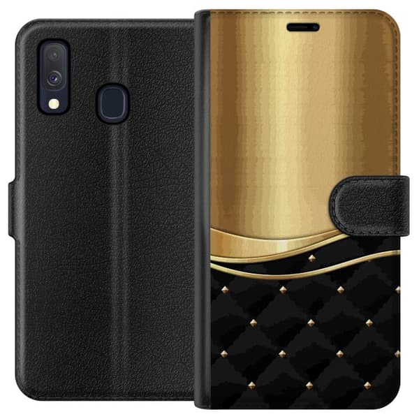 Kompatibel Tegnebogsetui til Samsung Galaxy A40 Ekstravagant