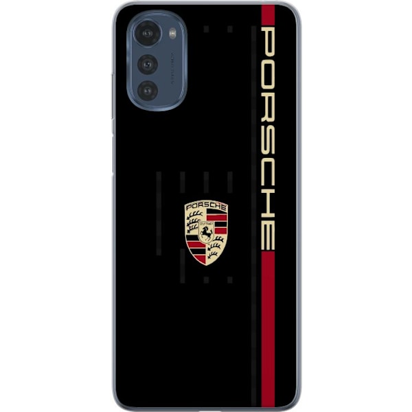 Motorola Moto E32s Genomskinligt Skal Porsche