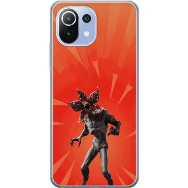 Xiaomi Mi 11 Lite Genomskinligt Skal Fortnite - Demogorgon