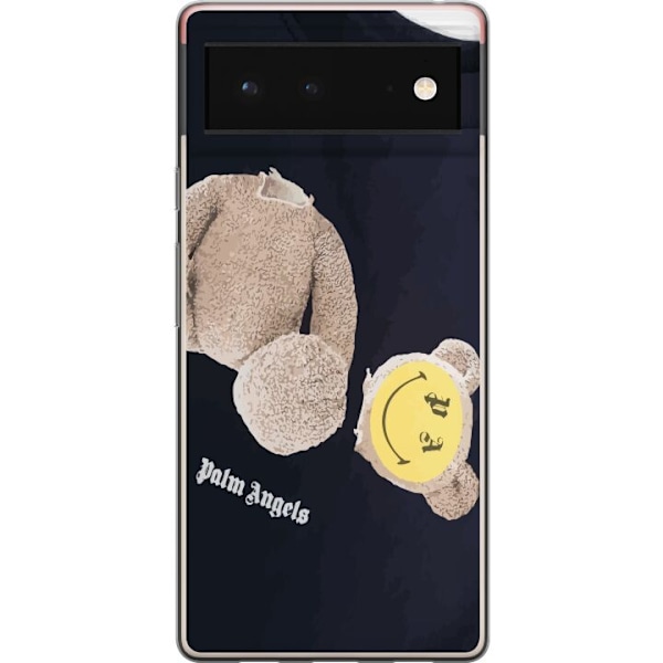 Google Pixel 6 Läpinäkyvä kuori Teddy Palm Angels