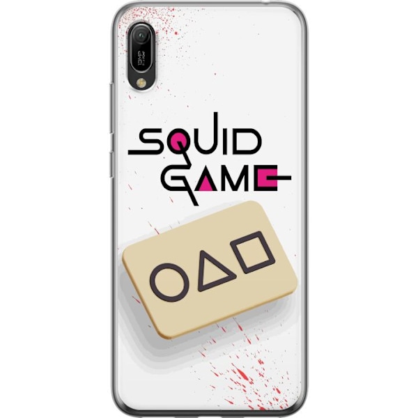 Huawei Y6 Pro (2019) Gennemsigtig cover Squid Game