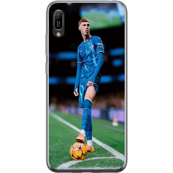 Huawei Y6 Pro (2019) Gennemsigtig cover Fodbold