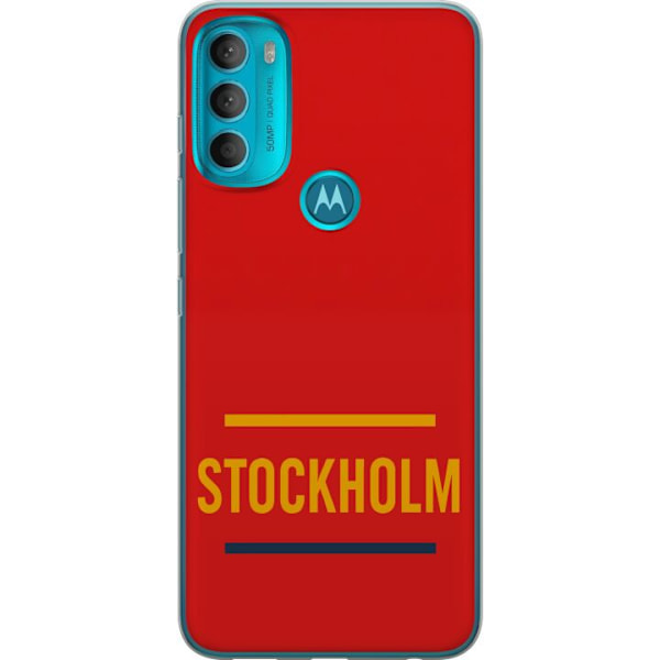 Motorola Moto G71 5G Läpinäkyvä kuori Stockholm – Hockey