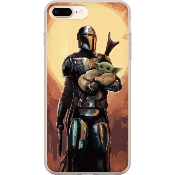Apple iPhone 8 Plus Cover / Mobilcover - Baby Yoda