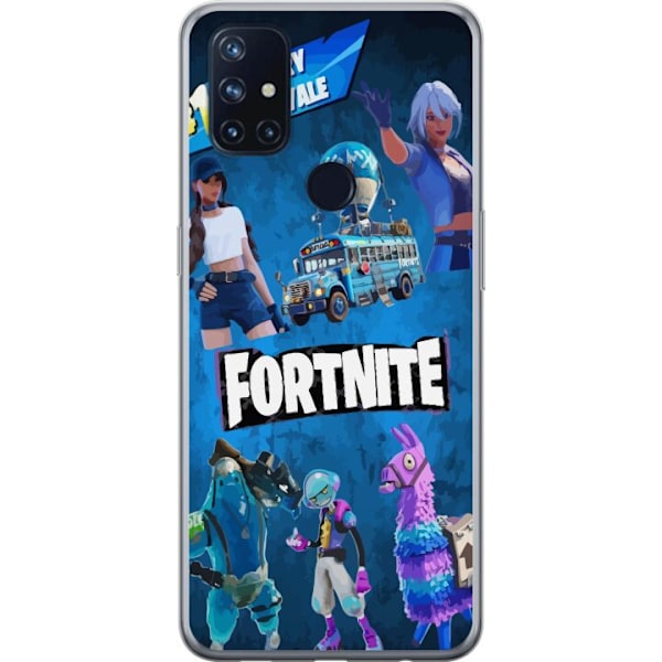 OnePlus Nord N10 5G Gjennomsiktig deksel Fortnite