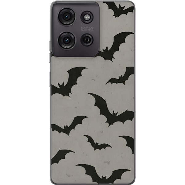 Motorola Moto G75 Läpinäkyvä kuori Flutterprint