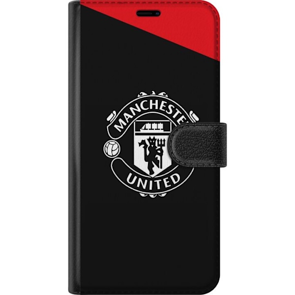 Apple iPhone 16 Plus Lompakkokotelo Manchester United FC