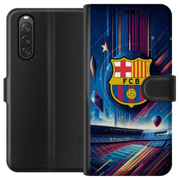 Sony Xperia 10 V Plånboksfodral FC Barcelona