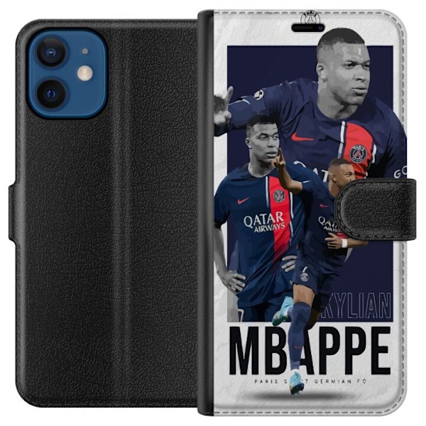 Apple iPhone 12 mini Lompakkokotelo Kylian Mbappé