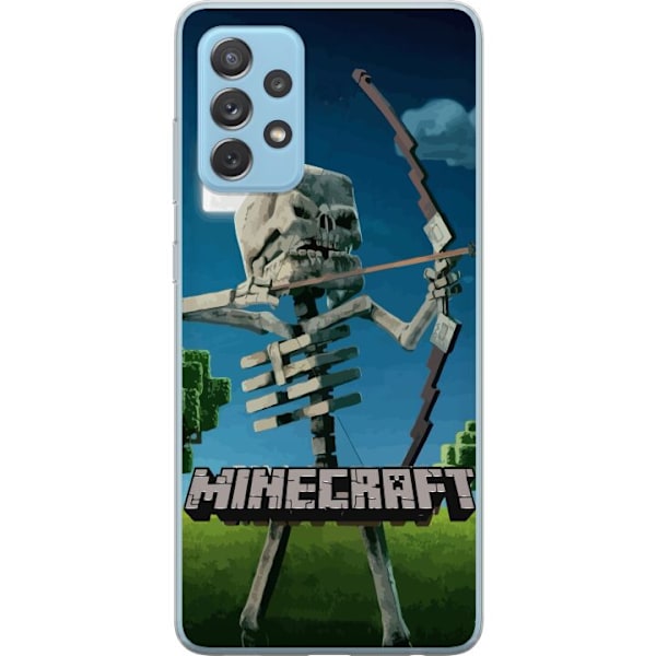 Samsung Galaxy A52 5G Läpinäkyvä kuori A Minecraft Movie