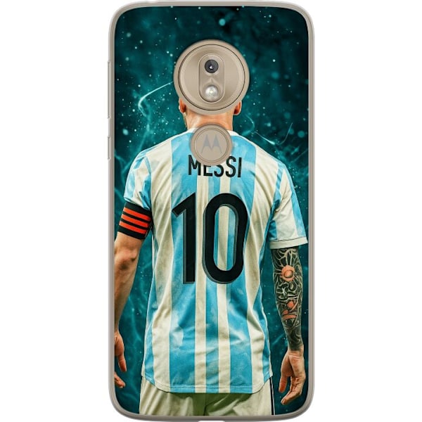 Motorola Moto G7 Play Gjennomsiktig deksel Messi