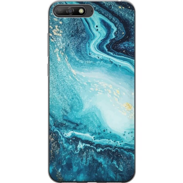 Huawei Y6 (2018) Gennemsigtig cover Marmur