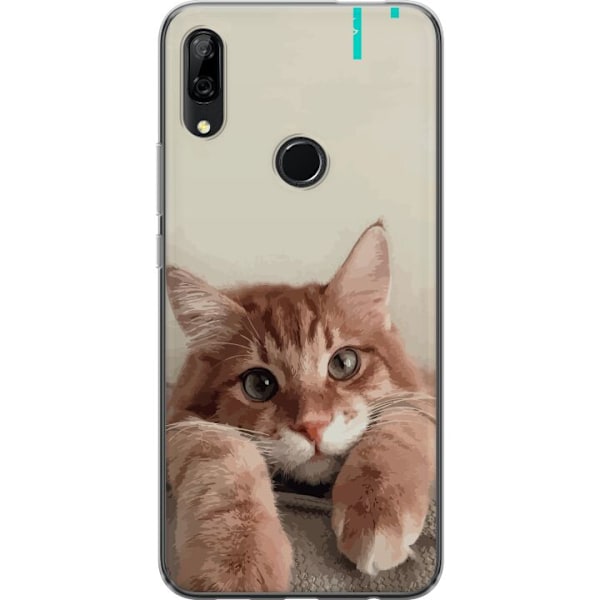 Huawei P Smart Z Genomskinligt Skal Katt