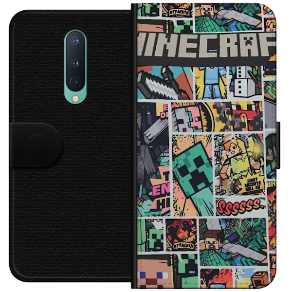 OnePlus 8 Tegnebogsetui Minecraft Kunst