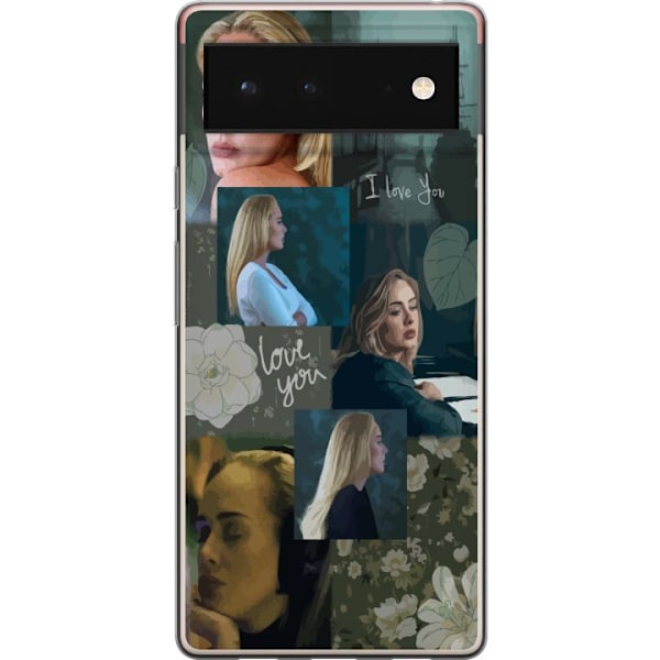 Google Pixel 6 Läpinäkyvä kuori Adele