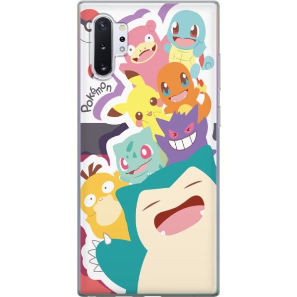 Samsung Galaxy Note10+ Gennemsigtig cover Pokemon