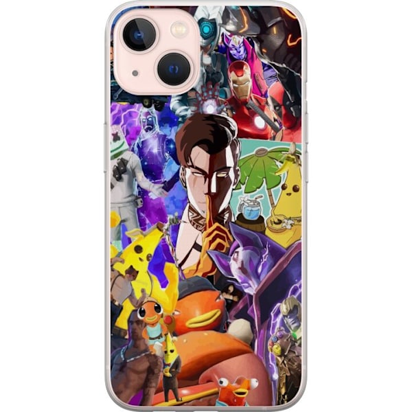 Apple iPhone 13 mini Gennemsigtig cover Fortnite