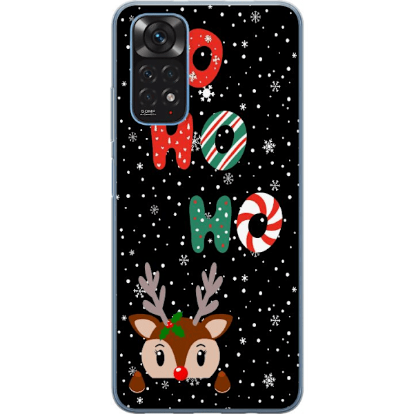 Xiaomi Redmi Note 11S Läpinäkyvä kuori HO HO HO