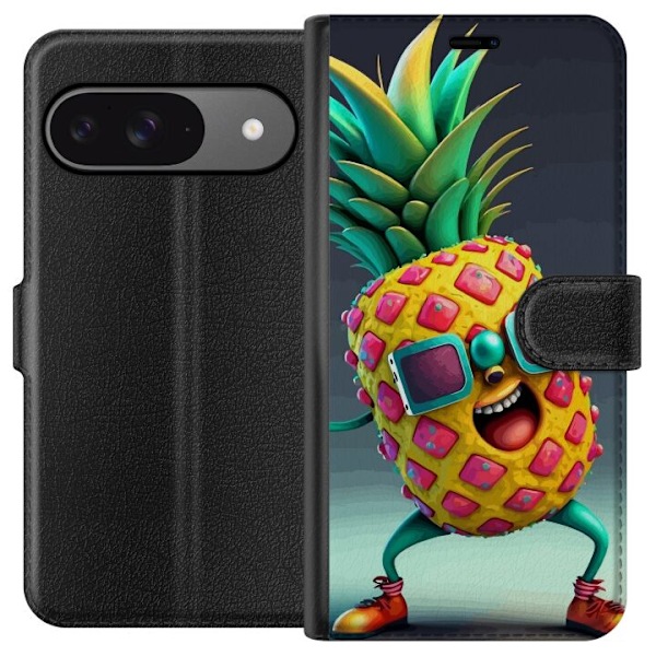 Google Pixel 9 Lommeboketui Ananas