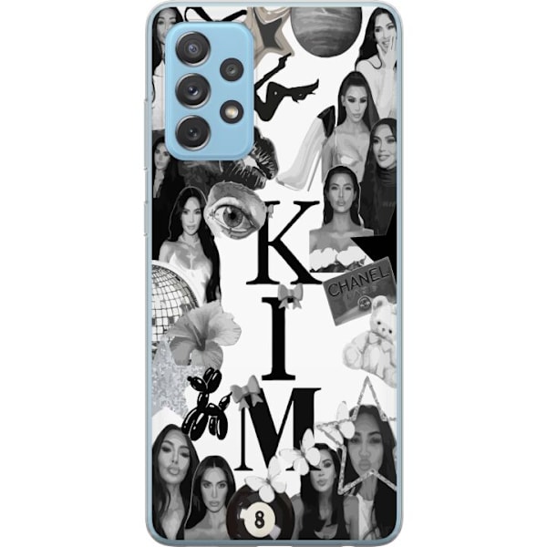 Samsung Galaxy A52 5G Läpinäkyvä kuori Kim Kardashian – Aesthetic Look 2025