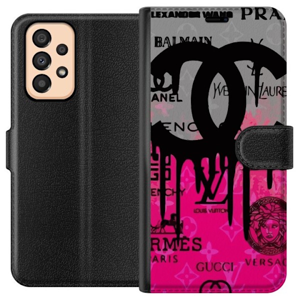 Samsung Galaxy A33 5G Plånboksfodral CC PINK