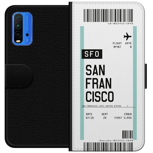 Xiaomi Redmi Note 9 4G Plånboksfodral San Francisco