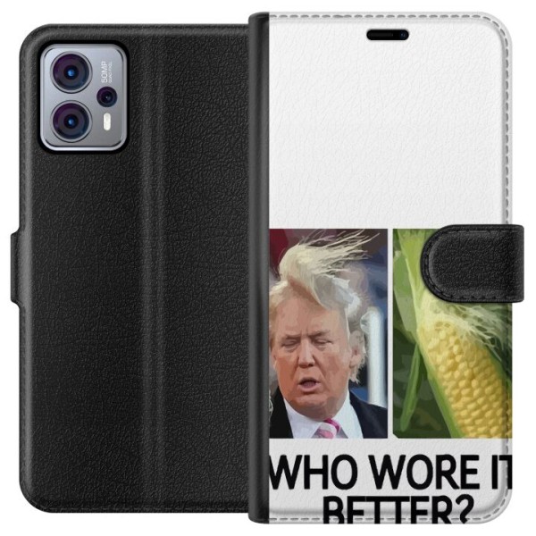 Motorola Moto G23 Lompakkokotelo Trump