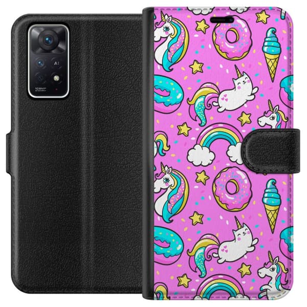 Kompatibelt Plånboksfodral till Xiaomi Redmi Note 11 Pro 5G Unicorn