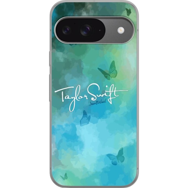 Google Pixel 9 Läpinäkyvä kuori Taylor Swift