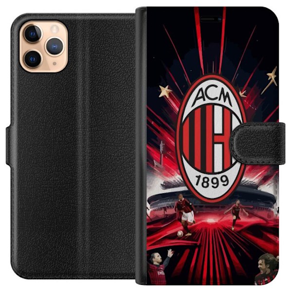 Apple iPhone 11 Pro Max Tegnebogsetui AC Milan