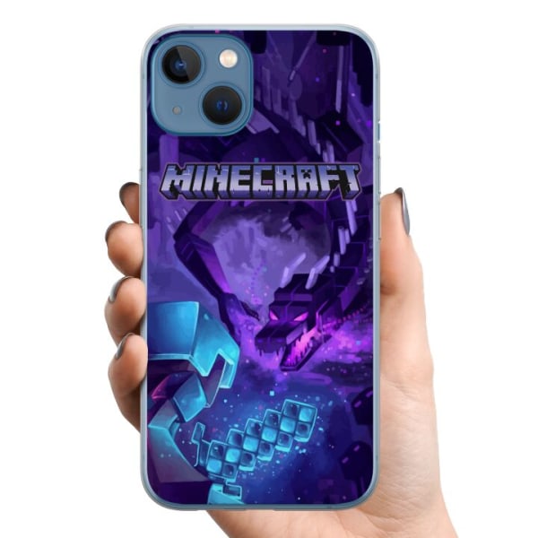 Apple iPhone 13 mini TPU Mobilcover Minecraft