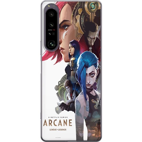 Sony Xperia 1 IV Genomskinligt Skal Arcane, League of Legends