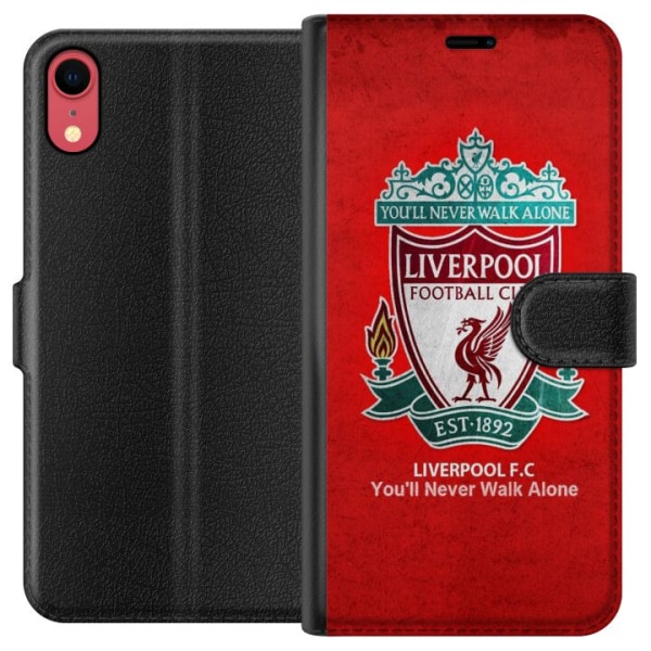 Apple iPhone XR Lompakkokotelo Liverpool YNWA