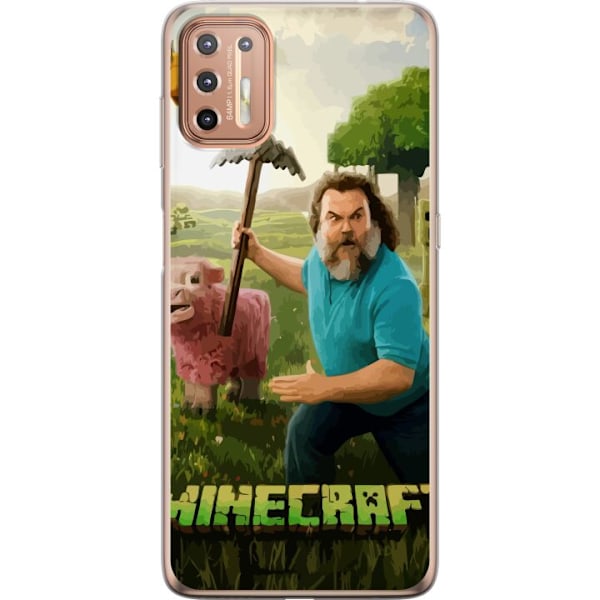 Motorola Moto G9 Plus Läpinäkyvä kuori A Minecraft Movie