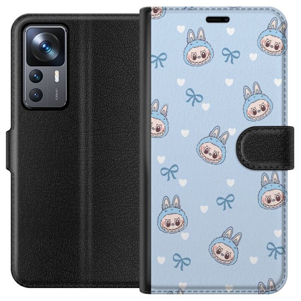Xiaomi 12T Pro Tegnebogsetui Labubu Ildånd