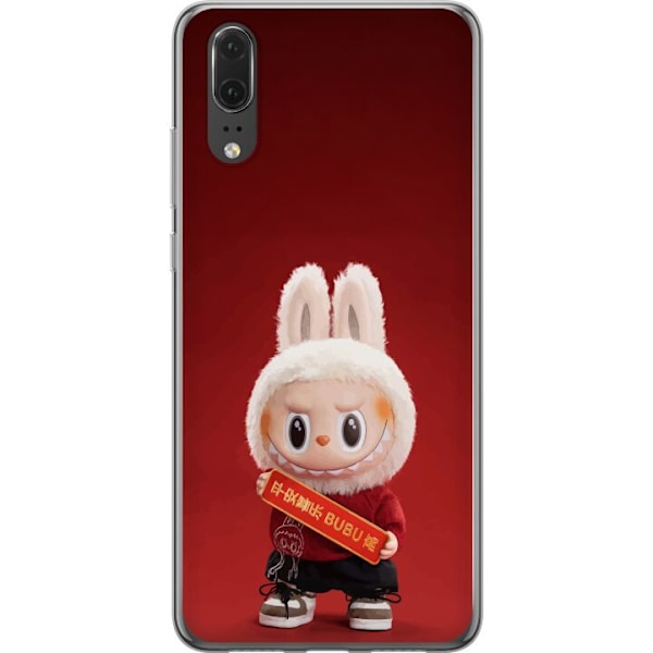 Huawei P20 Gjennomsiktig deksel Pop Mart The Monsters Labubu L