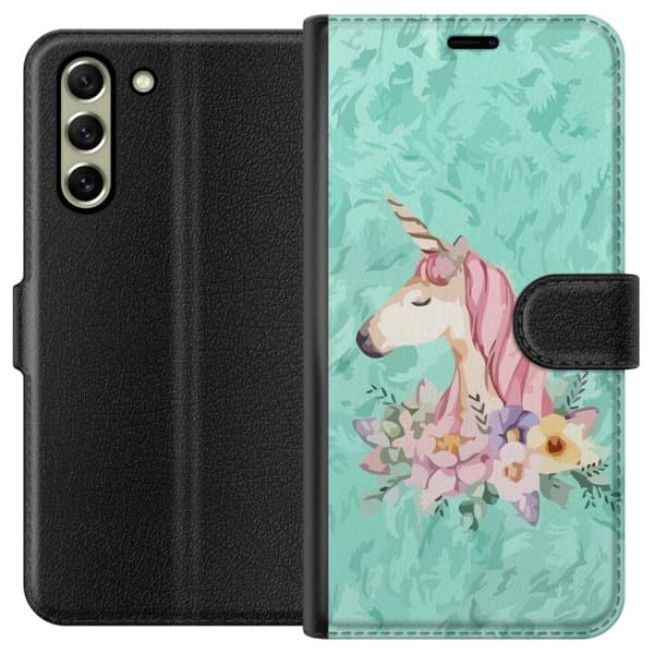 Kompatibel Tegnebogsetui til Samsung Galaxy S21 FE 5G Unicorn