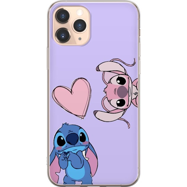 Apple iPhone 11 Pro Genomskinligt Skal Stitch Mode