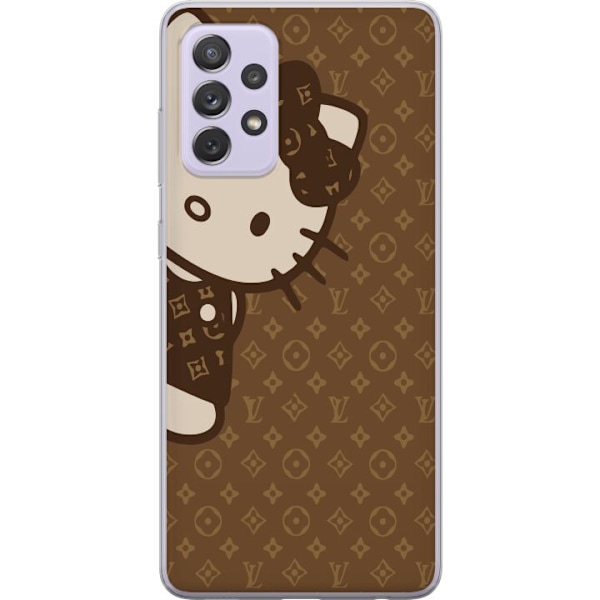 Samsung Galaxy A52s 5G Genomskinligt Skal Hello Kitty - LV