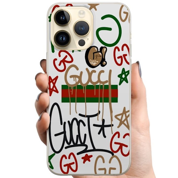 Apple iPhone 15 Pro Max TPU Mobildeksel Guggi Graffiti