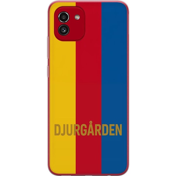 Samsung Galaxy A03 Genomskinligt Skal Djurgården – fotboll