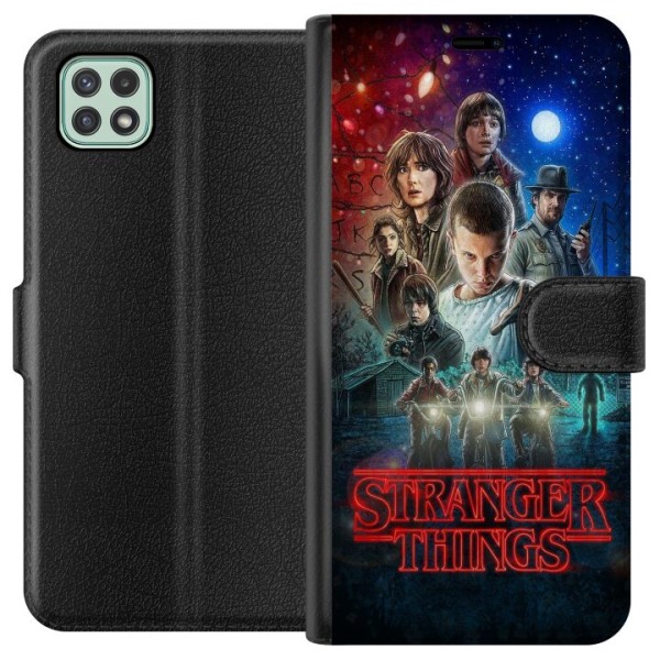 Samsung Galaxy A22 5G Lompakkokotelo Stranger Things