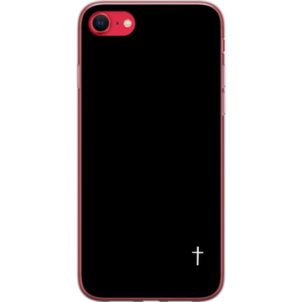 Apple iPhone SE (2020) Gennemsigtig cover Kors