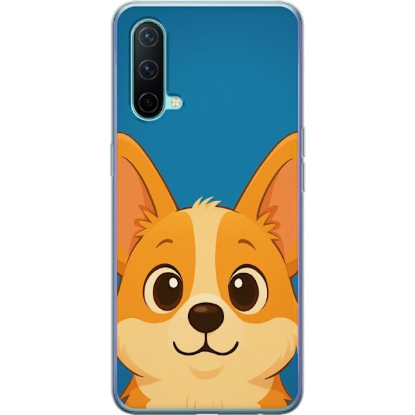 OnePlus Nord CE 5G Genomskinligt Skal Hello Corgi