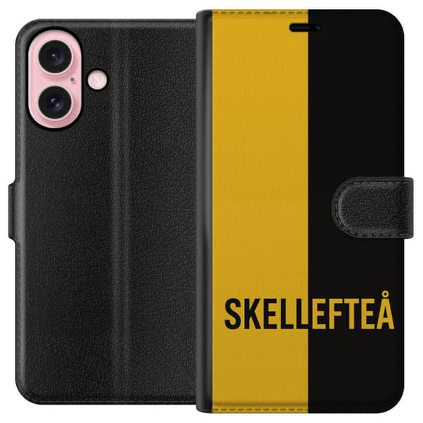 Kompatibel Tegnebogsetui til Apple iPhone 16 Skellefteå