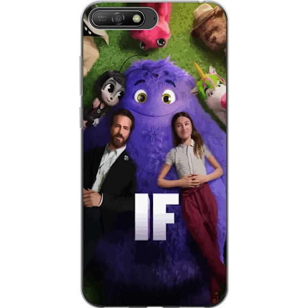 Huawei Y6 (2018) Genomskinligt Skal IF: Låtsaskompisar