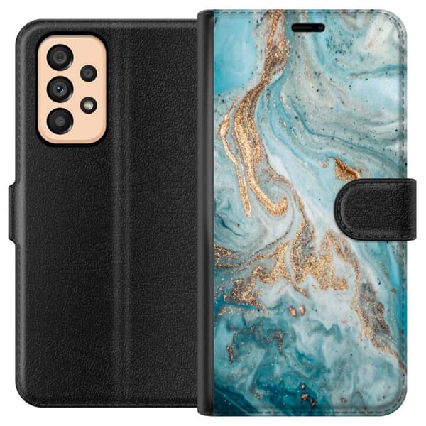 Kompatibelt Plånboksfodral till Samsung Galaxy A53 5G Magic Marble