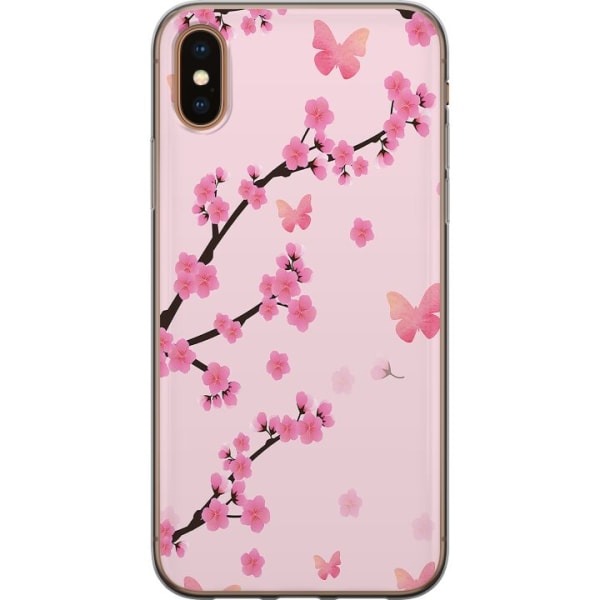 Apple iPhone X Cover / Mobilcover - Blomster